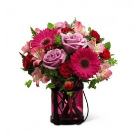 The FTD Pink Exuberance Bouquet by Better Homes and Gardens